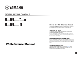 Yamaha QL5 Kullanım kılavuzu