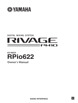 Yamaha RIVAGE PM10 El kitabı