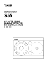 Yamaha S55 Kullanım kılavuzu