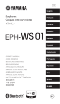 Yamaha EPH-WS01 El kitabı