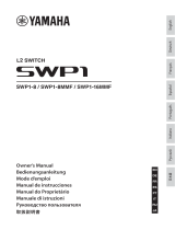 Yamaha SWP1 El kitabı