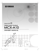 Yamaha MCX-A10 El kitabı