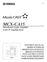 Yamaha MCX-CA15 El kitabı