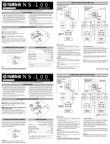 Yamaha NS-100 El kitabı