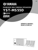 Yamaha YST-MS55D Kullanım kılavuzu