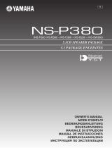 Yamaha NS-P380 El kitabı