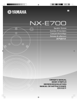 Yamaha NX-E700 El kitabı