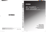 Yamaha DSP-AX640SE El kitabı
