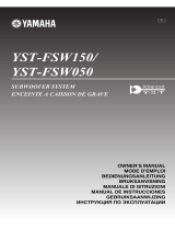 Yamaha YST-FSW150 El kitabı