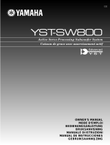 Yamaha YST-SW800 El kitabı