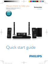 Philips HTB7560D/12 Hızlı başlangıç ​​Kılavuzu