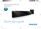 Philips HTB7150/12 Hızlı başlangıç ​​Kılavuzu