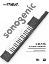 Yamaha SHS-500 El kitabı