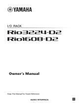 Yamaha Rio1608 El kitabı