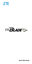 ZTE BLADE V7 LITE Kullanım kılavuzu