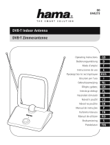 Hama 00044273 DVB-T Indoor Antenna El kitabı