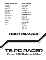 Thrustmaster TS-PC RACER Ferrari 488 Challenge Edition célébrez le 70ème anniversaire de la marque Ferrari Kullanım kılavuzu