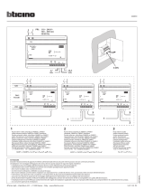 Bticino 346050 Kullanma talimatları