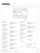 Bticino 672 Kullanma talimatları