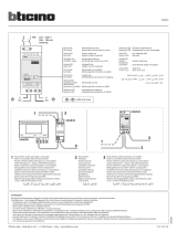 Bticino 346030 Kullanma talimatları