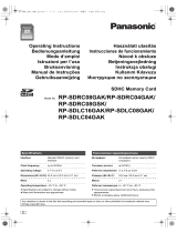 Panasonic RP-SDRC08GSK Kullanım kılavuzu