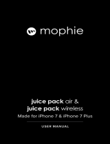Mophie Juice Pack Air Kullanım kılavuzu