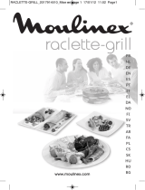 Moulinex RACLETTE CUBE GRIL El kitabı