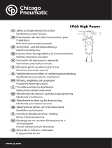 Chicago Pneumatic CP60 High Power Kullanma talimatları