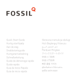 Fossil FTW1163 Kullanım kılavuzu