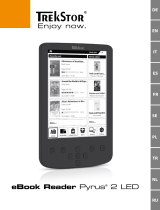 Trekstor eBook-Reader Pyrus 2 LED Kullanma talimatları
