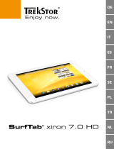 Trekstor SurfTab Xiron 7.0 HD Hızlı başlangıç ​​Kılavuzu