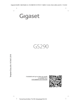 Gigaset GS290 Kullanım kılavuzu