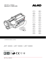 AL-KO Garden Pump Jet 6000/5 Premium Kullanım kılavuzu