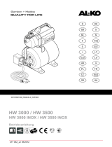 AL-KO HW 3500 Inox Classic Kullanım kılavuzu