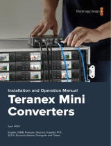Blackmagic Teranex Mini  Kullanım kılavuzu