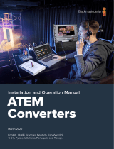 Blackmagic ATEM Converters  Kullanım kılavuzu