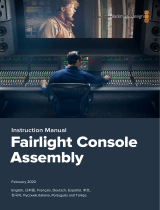 Blackmagic Fairlight Console  Kullanım kılavuzu