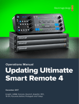 Blackmagic Smart Remote 4  Kullanım kılavuzu