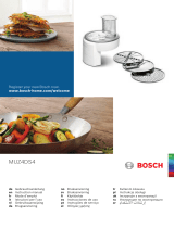 Bosch MUM4427/08 Kullanım kılavuzu