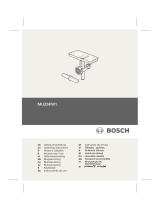 Bosch MUZ6FW4(00) Kullanım kılavuzu