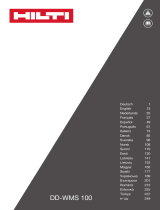 Hilti DD-WMS 100 Kullanma talimatları