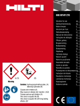 Hilti HIT-HY 270 Kullanici rehberi