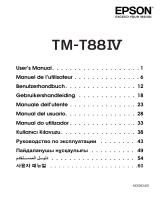 Epson TM-T88IV Series Kullanım kılavuzu