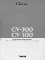 Yamaha CV-300-CV-100 El kitabı