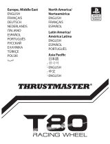 Thrustmaster T80 Ferrari 488 GTB Edition Kullanım kılavuzu