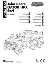 Peg-Perego John Deere GATOR HPX 6x4 Kullanici rehberi