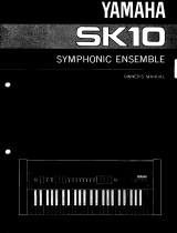 Yamaha Symphonic Ensemble SK10 El kitabı