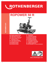Rothenberger ROPOWER 50 R Kullanım kılavuzu
