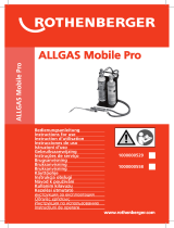 Rothenberger Portable gas-welding device ALLGAS 2000 PS Kullanım kılavuzu