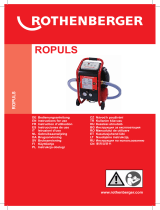 Rothenberger Flushing compressor ROPULS Kullanım kılavuzu